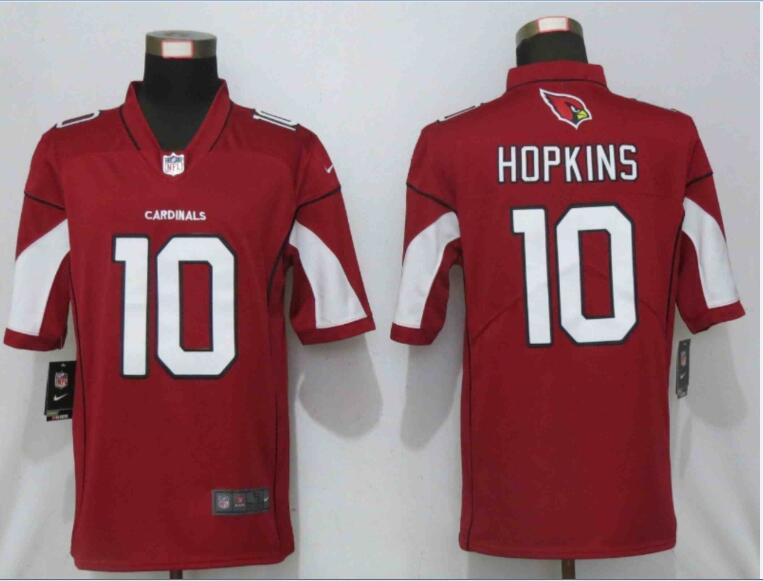 Men Arizona Cardinals 10 Hopkins Red  Vapor Untouchable Limited Playe Nike NFL Jerseys