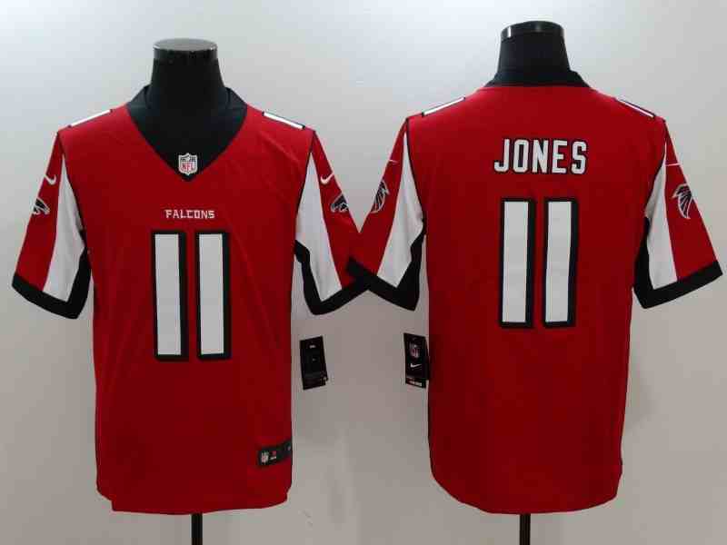 Nike Falcons 11 Julio Jones Red Vapor Untouchable Limited Jersey