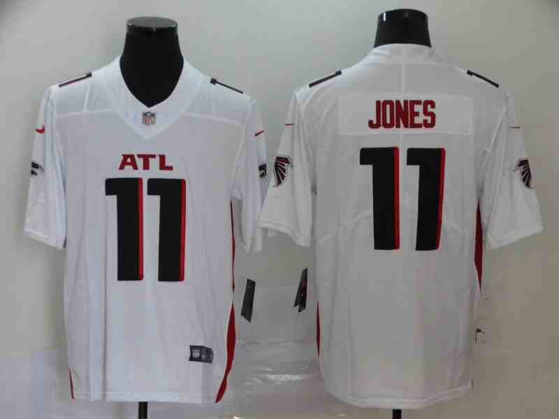 Nike Falcons 11 Julio Jones White New Vapor Untouchable Limited Jersey 
