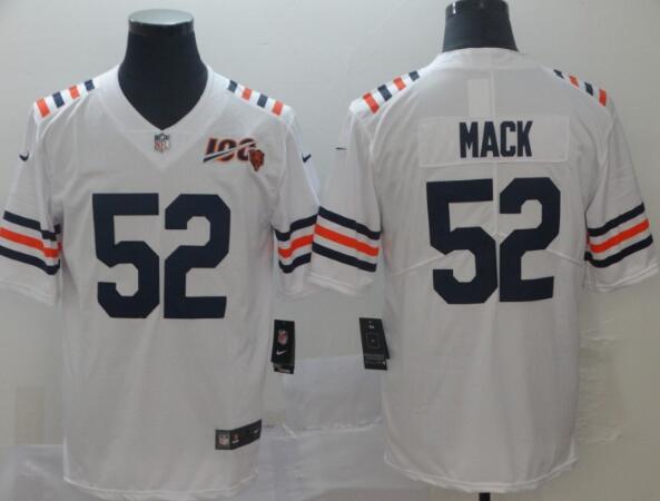Nike Bears 52 Khalil Mack White Vapor Untouchable Limited Jersey