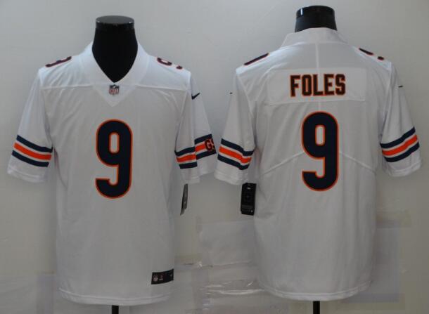 Nike Bears 9 Nick Foles White Vapor Untouchable Limited Jersey