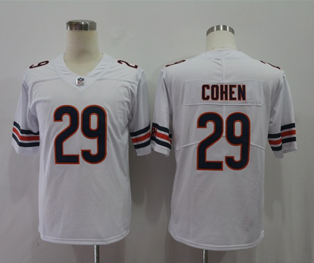 Nike Bears 29 Tarik Cohen White Vapor Untouchable Player Limited Jersey