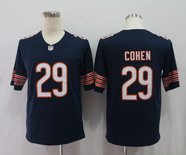 Nike Bears 29 Tarik Cohen Navy Vapor Untouchable Player Limited Jersey