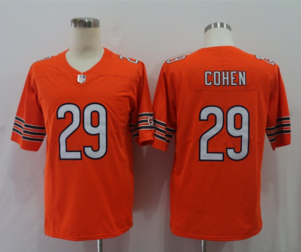 Nike Bears 29 Tarik Cohen Orange Vapor Untouchable Player Limited Jersey
