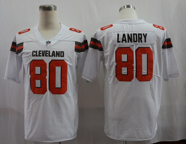 Nike Browns 80 Jarvis Landry White Vapor Untouchable Player Limited Jersey