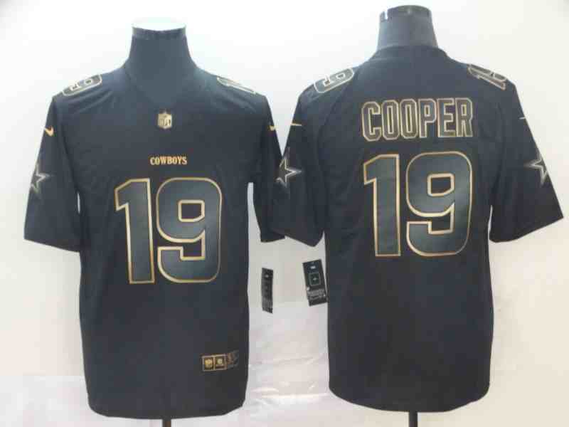 Nike Cowboys 19 Amari Cooper Black Gold Vapor Untouchable Limited Jersey (2)