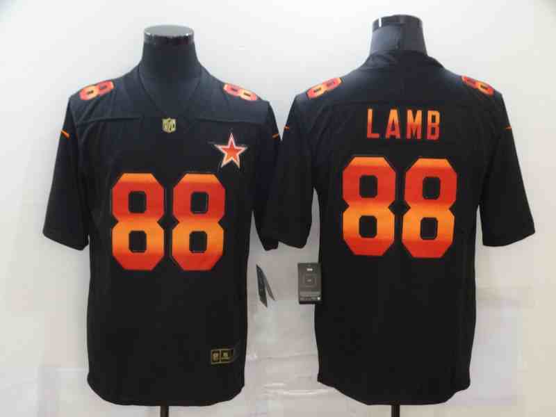 Nike Cowboys 88 Ceedee Lamb  Black colorful fashion Edition  Limited Jersey