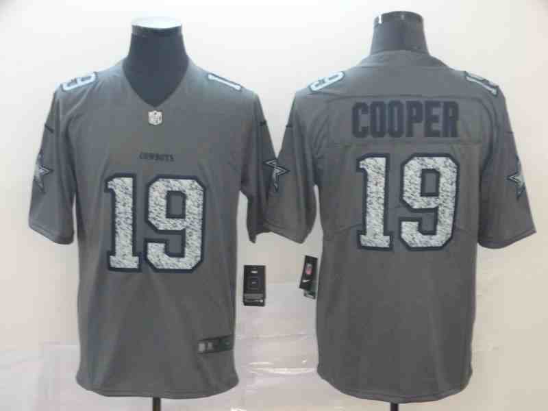 Nike Cowboys 19 Amari Cooper Gray Camo Vapor Untouchable Limited Jersey (2)