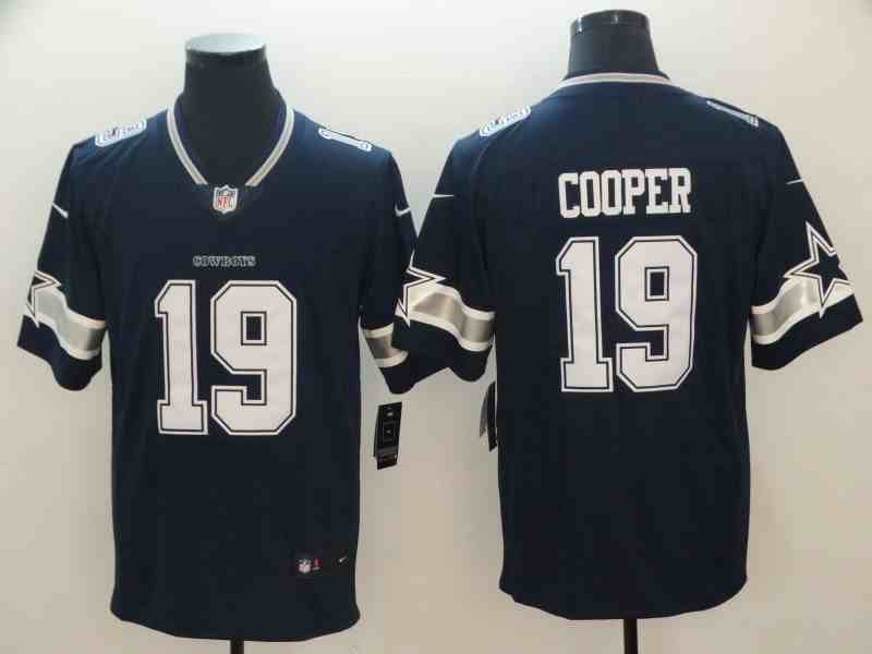Nike Cowboys 19 Amari Cooper Navy Vapor Untouchable Limited Jersey