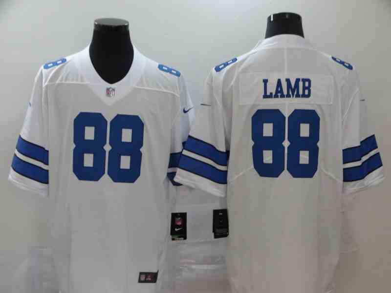 Nike Cowboys 88 Ceedee Lamb White Vapor Untouchable Limited Jerseys