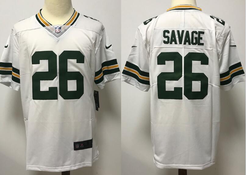 Nike Packers 26 Darnell Savage Jr. white  Vapor Untouchable Limited Jersey
