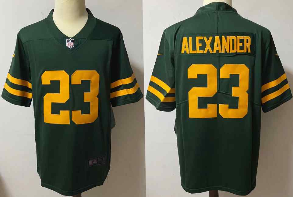 Nike Packers 23 Jaire Alexander Green New Vapor Untouchable Limited Jersey