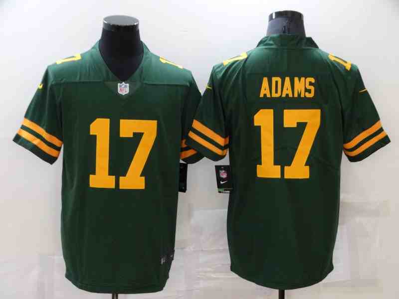 Nike Packers 17 Davante Adams Green New Vapor Untouchable Limited Jersey