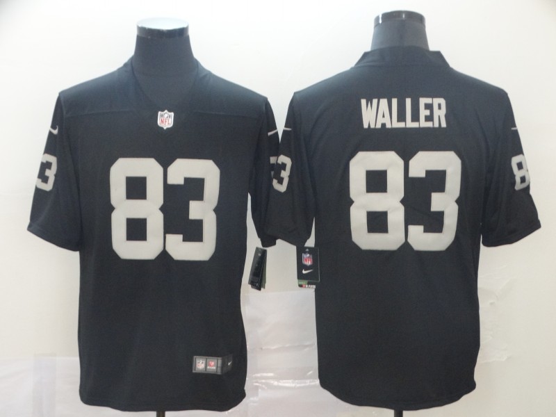 Men's Raiders 83 Darren Waller Black Vapor Untouchable Limited Stitched NFL Jersey