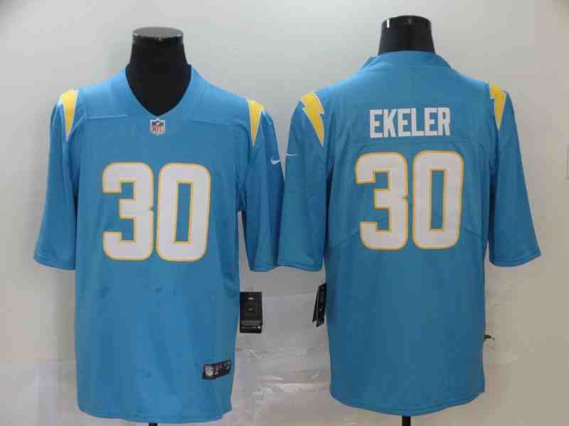 Nike Chargers 30 Austin Ekeler Blue  Vapor Untouchable Limited Jersey