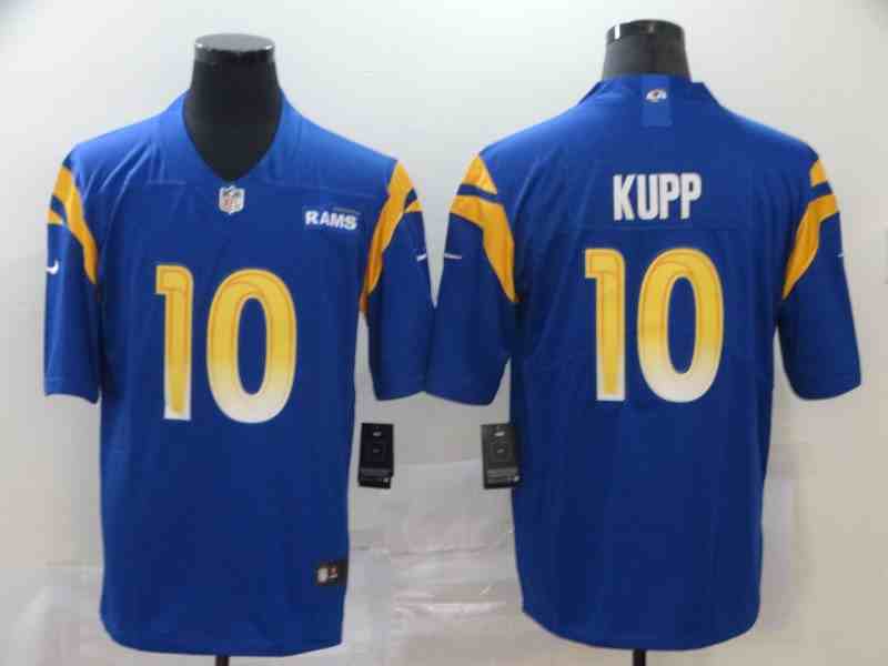 Nike Rams 10 Cooper Kupp Royal Vapor Untouchable Limited Jersey