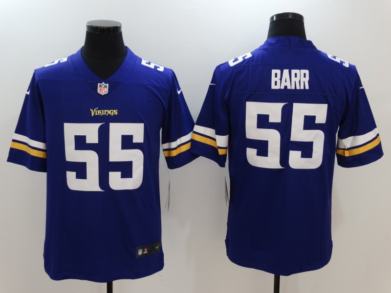 Nike Minnesota Viking 55 Anthony Barr Purple Limited NFL Jerseys