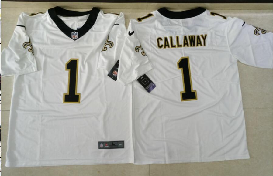 1 Marquez Callaway New Orleans Saints Nike White Jersey
