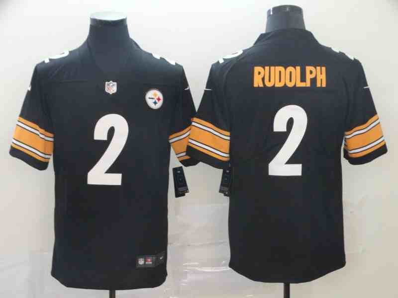 Nike Steelers 2 Mason Rudolph Black Vapor Untouchable Limited Jersey
