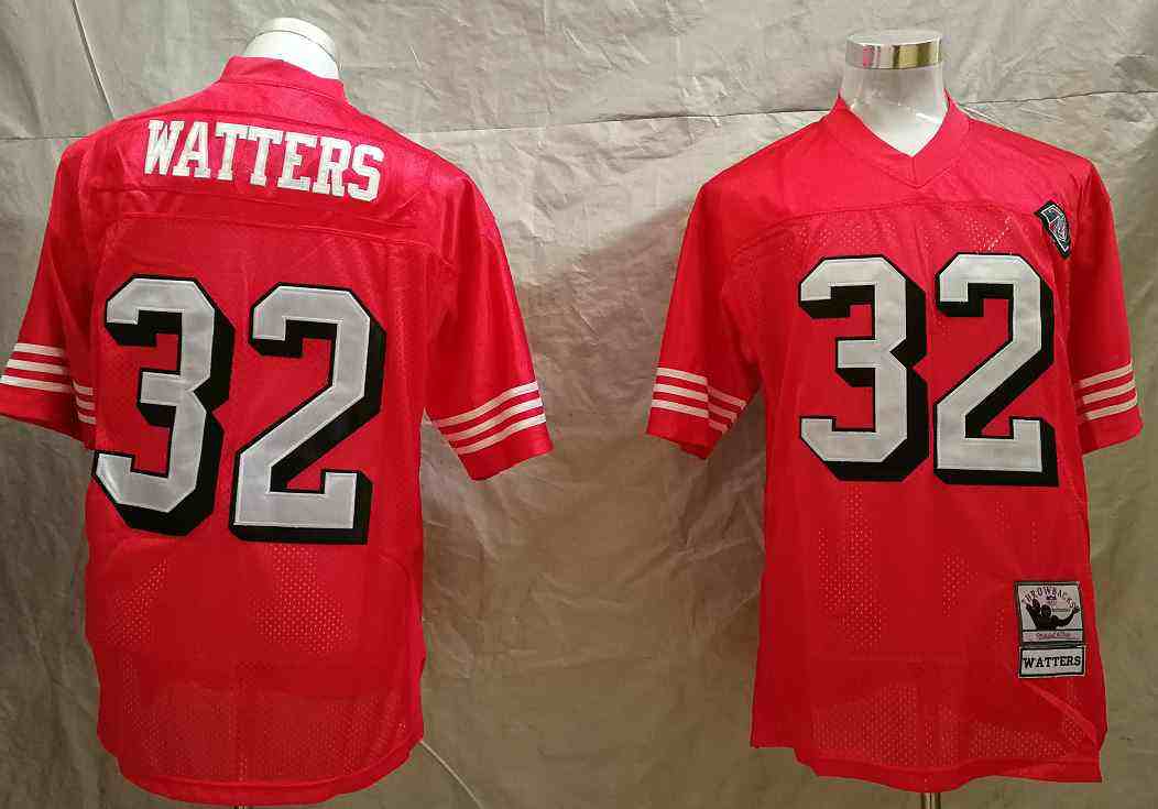 32 Ricky Watters San Francisco 49ers Mitchell & Ness Legacy Replica Jersey