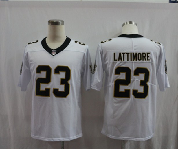 Nike Saints 23 Marshon Lattimore White Men's Stitched NFL Vapor Untouchable Limited Jersey