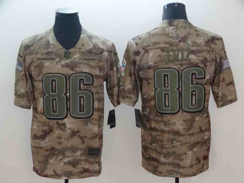 Nike Eagles 86 Zach Ertz Salute To Service Limited Jersey