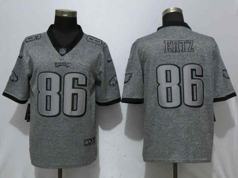 Nike Eagles 86 Zach Ertz Gray Gridiron Gray Vapor Untouchable Limited Jersey