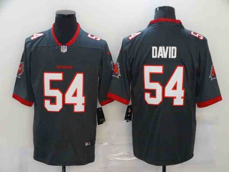 Nike Buccaneers 54 Lavonte David Gray  New Vapor Untouchable Limited Jersey