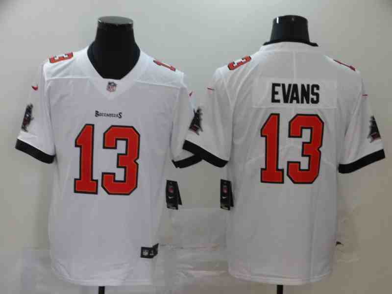 Nike Buccaneers 13 Mike Evans White Vapor Untouchable Limited Jerseys
