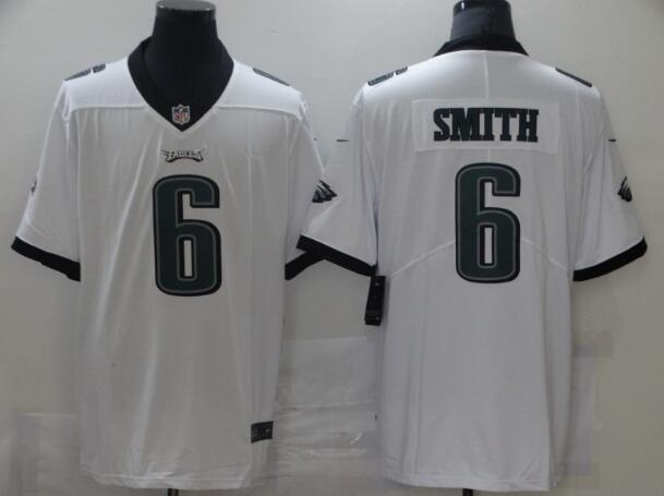 Nike Eagles 6 DeVonta Smith White 2021 Draft Vapor Limited Jersey