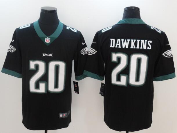 Nike Eagles 20 Brian Dawkins Black Alternate Men Stitched NFL Vapor Untouchable Limited Jersey