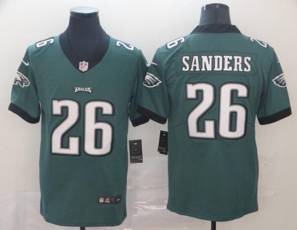 Nike Eagles 26 Miles Sanders Green Vapor Untouchable Limited Jersey