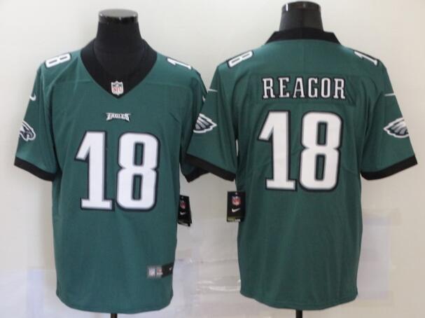 Nike Eagles 18 Jalen Reagor Green Vapor Untouchable Limited Jersey