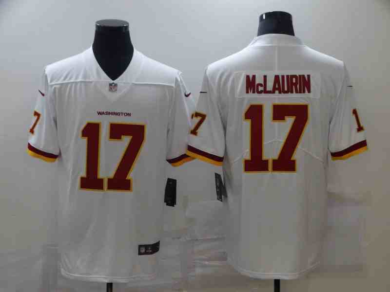 Nike Washington 17 Terry McLaurin white Vapor Untouchable Limited Jersey