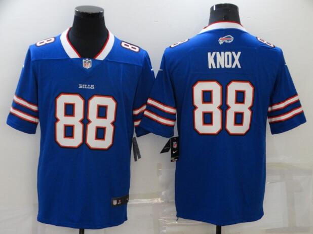 Mens Nfl Buffalo Bills 88 Dawson Knox Blue Vapor Untouchable Limited Jerseys