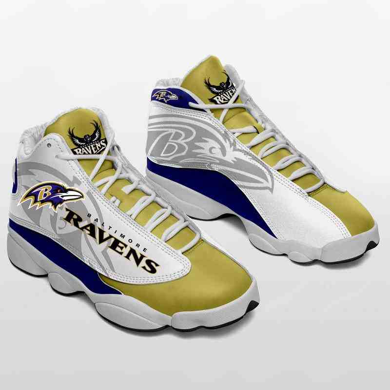 NFL Customized  shoes Baltimore Ravens Limited Edition JD13 Sneakers 002 KUL0040 Customized  shoes