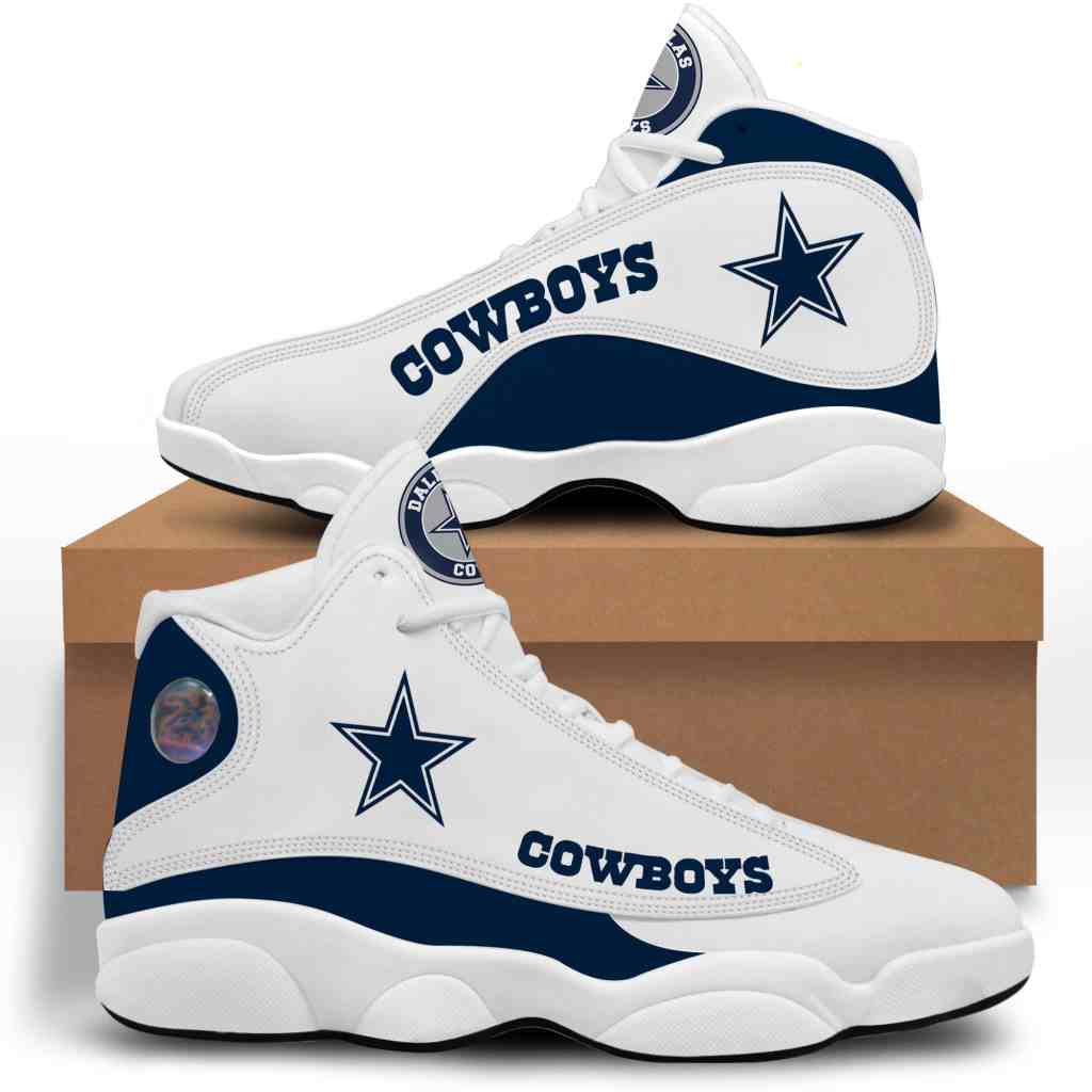 NFL Customized  shoes Dallas Cowboys Limited Edition JD13 Sneakers 005