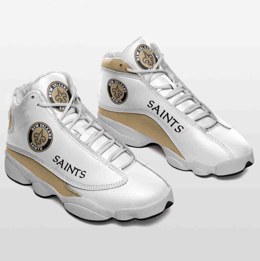 NFL Customized  shoes New Orleans Saints Limited Edition JD13 Sneakers 002