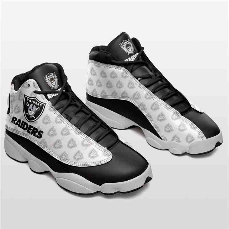 NFL Customized  shoes Las Vegas Raiders Limited Edition JD13 Sneakers 011