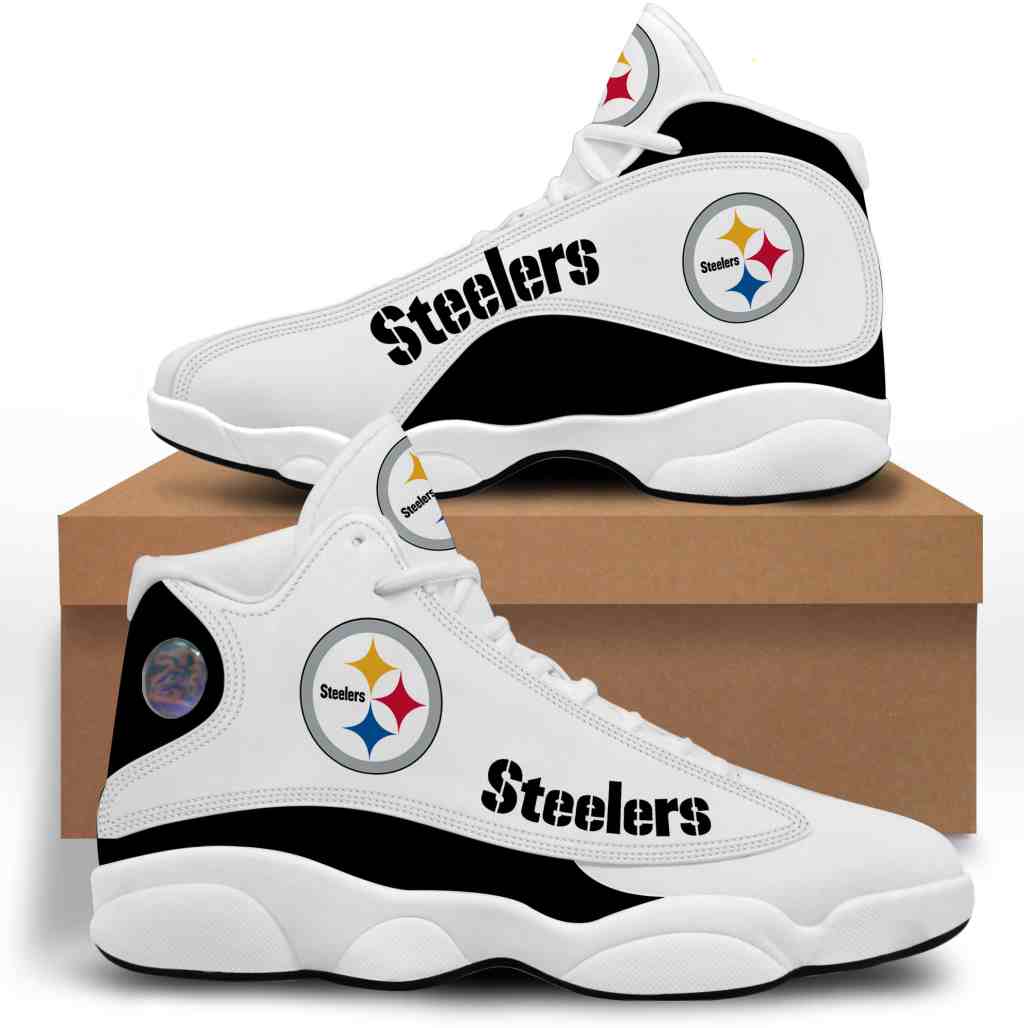 NFL Customized  shoes Pittsburgh Steelers Limited Edition JD13 Sneakers 002