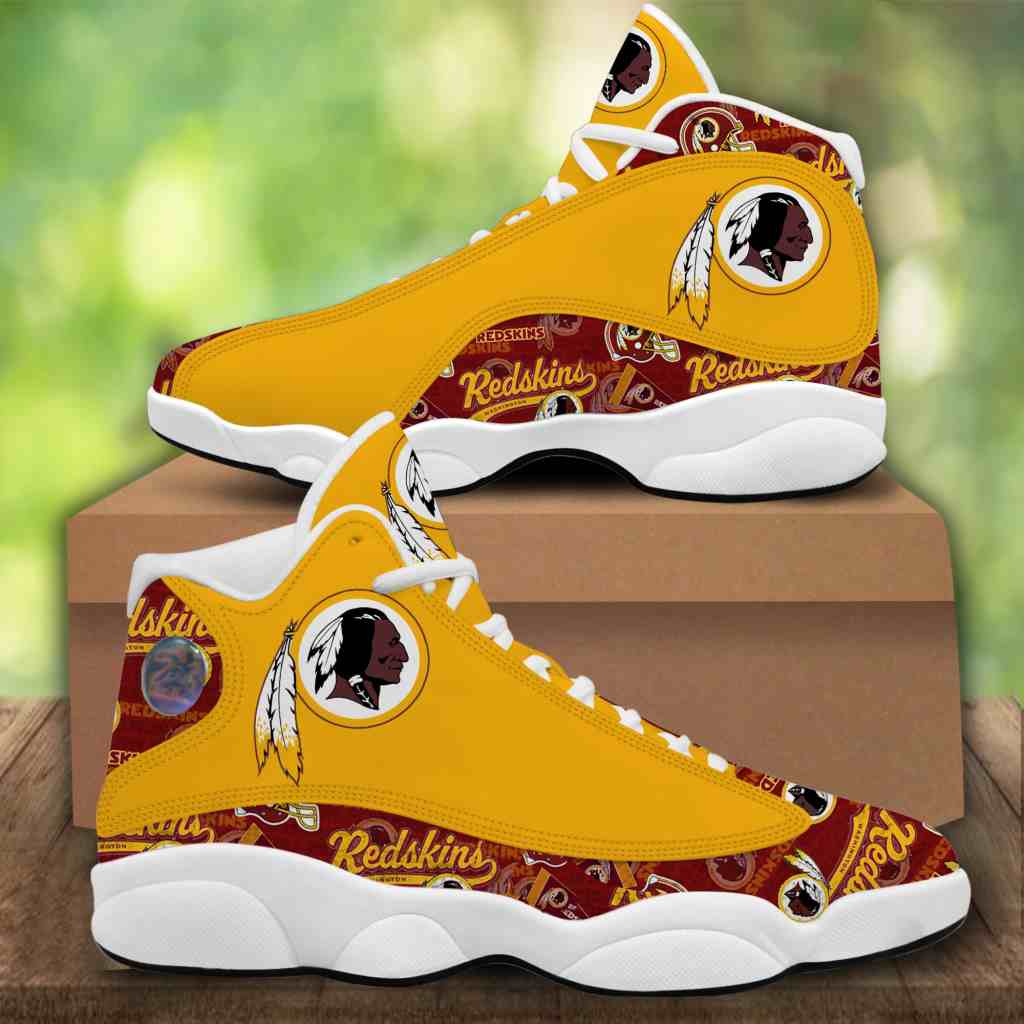 NFL Customized  shoes Washington Football Team Limited Edition JD13 Sneakers 001