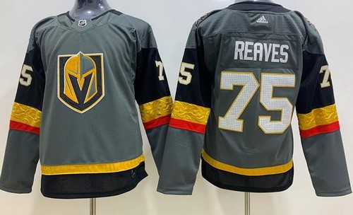 Women's Vegas Golden Knights #75 Ryan Reaves Gray Jersey