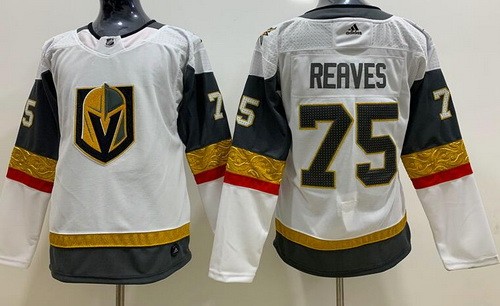 Women's Vegas Golden Knights #75 Ryan Reaves White Jersey