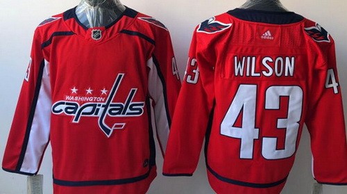 Women's Washington Capitals #43 Tom Wilson Red Jersey