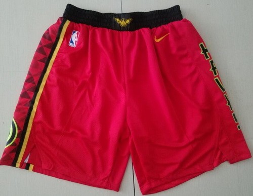 Men's Atlanta Hawks Red 2019 Swingman Shorts