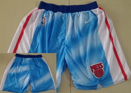 Men's Brooklyn Nets Blue Classic Swingman Shorts