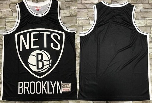 Men's Brooklyn Nets #11 Kyrie Irving Black Hollywood Classic Printed Jersey