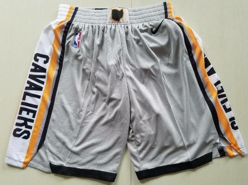 Men's Cleveland Cavaliers Gray The City Swingman Shorts