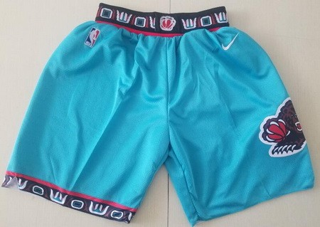 Men's Vancouver Grizzlies Green Hollywood Classic Swingman Shorts