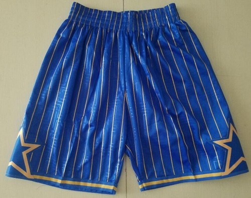 Men's Orlando Magic Blue Hollywood Classic Limited Swingman Shorts